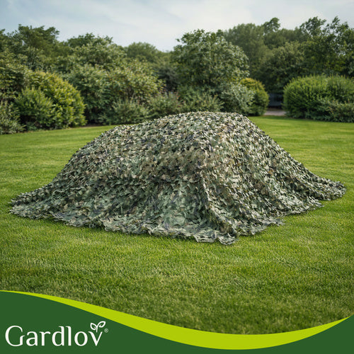 Camouflage Net 3x6m with 100 Cable Ties, Waterproof