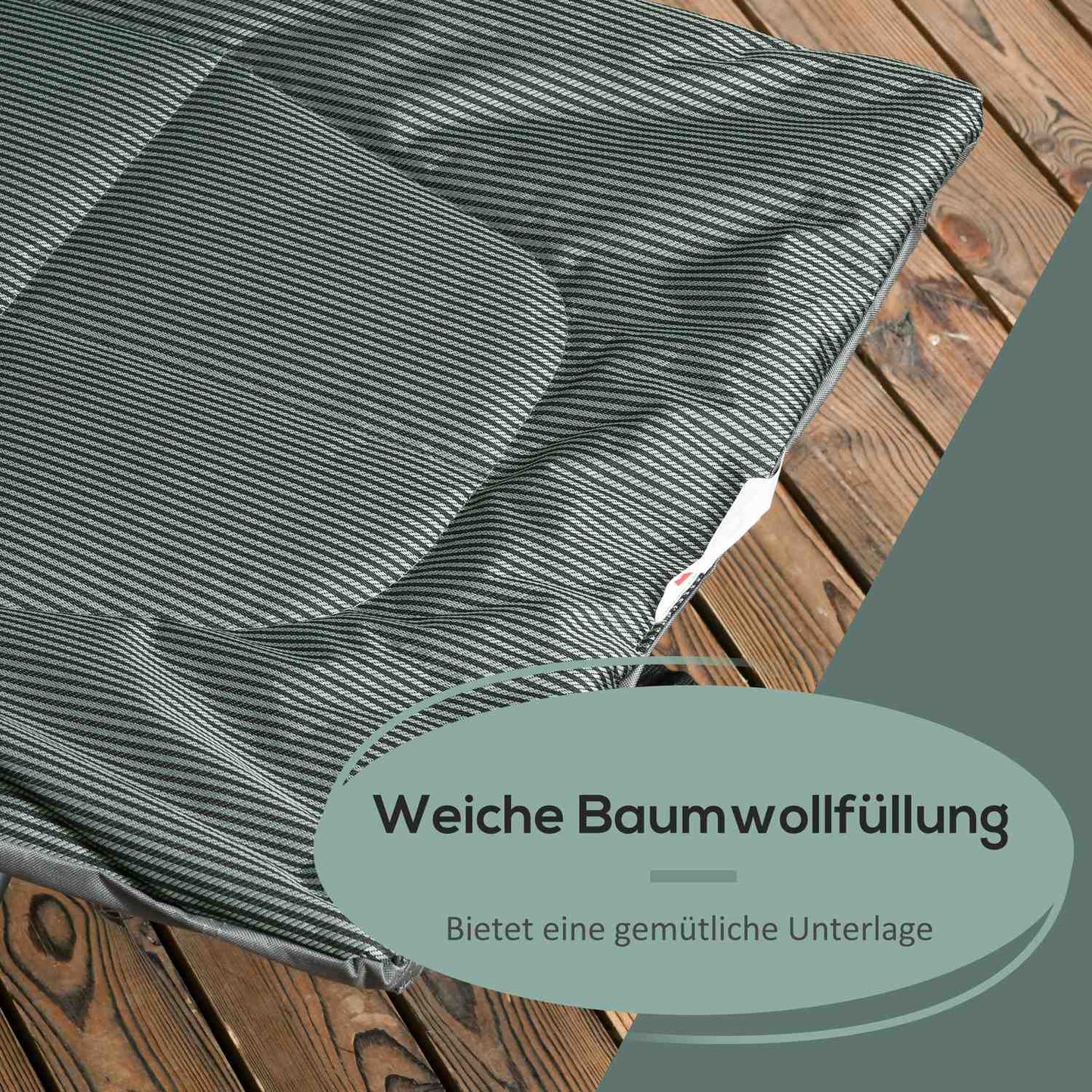 Folding camping bed with bag, grey, supports 120 kg