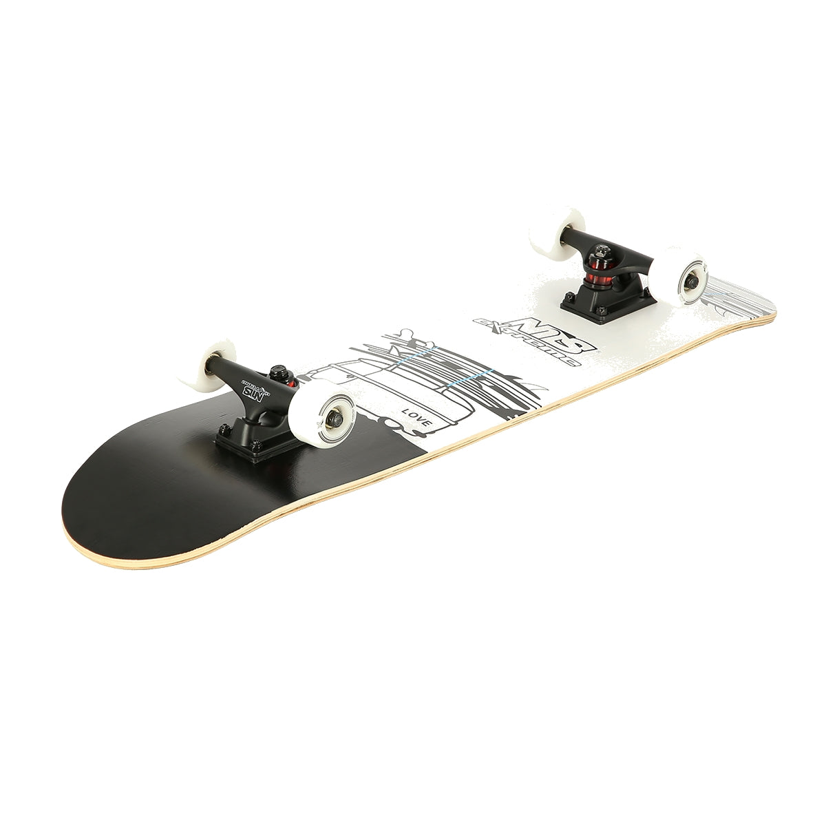 Camper Skateboard, Durable Deck, Nils Extreme