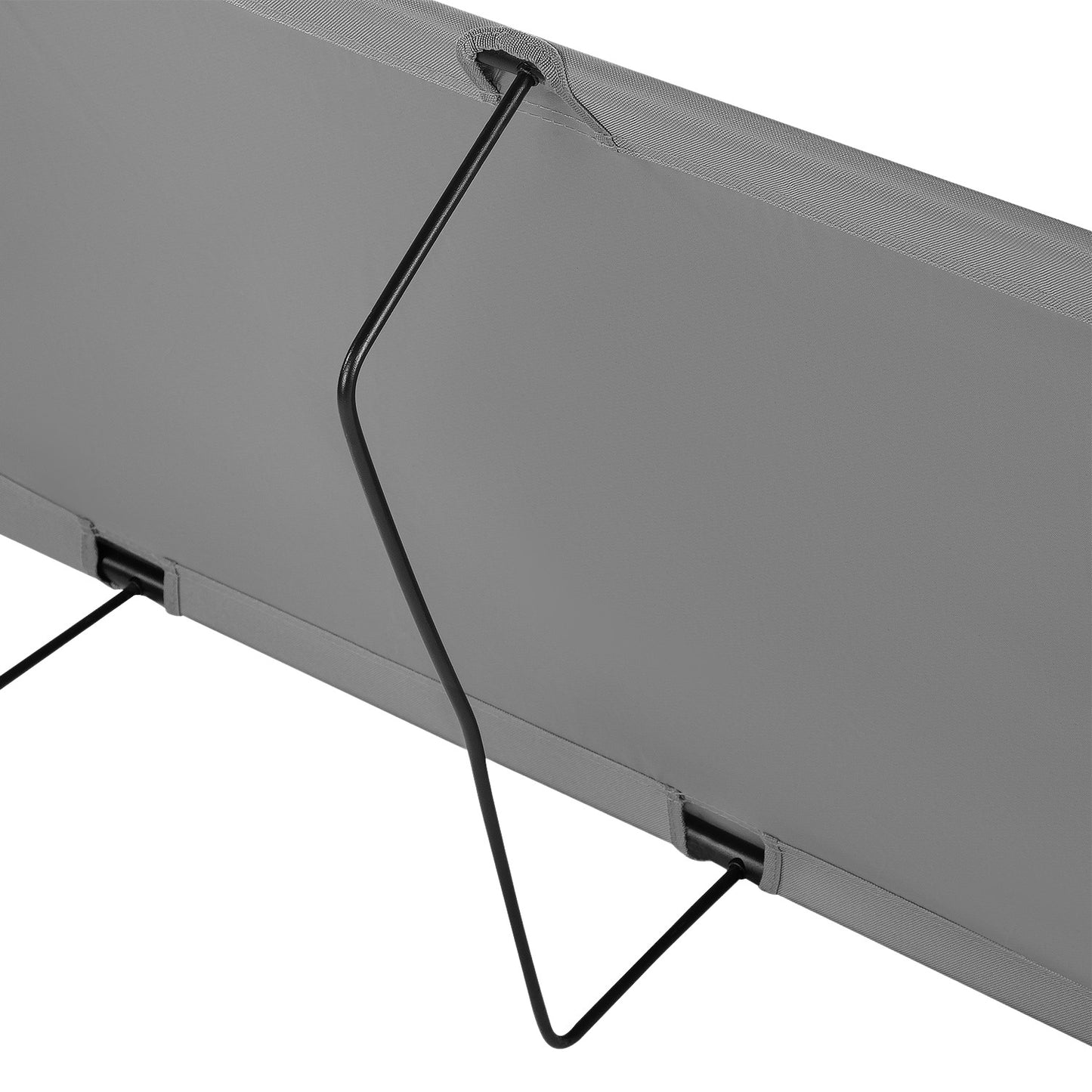 Camping Bed, Ultra Light, Dark Gray