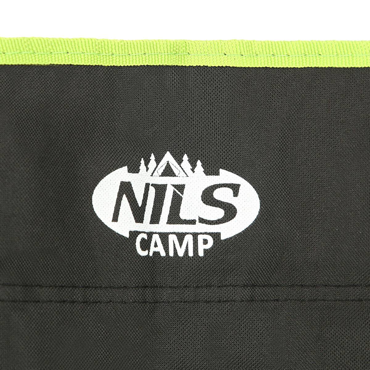 Camping Chair, Black-Lime, Foldable, Lightweight