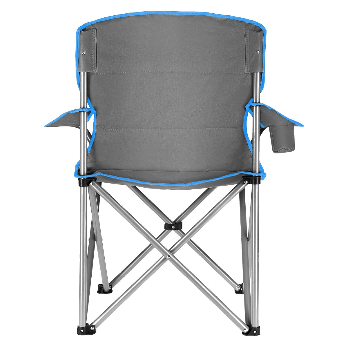 Camping Chair, Gray-Blue, Foldable, Lightweight