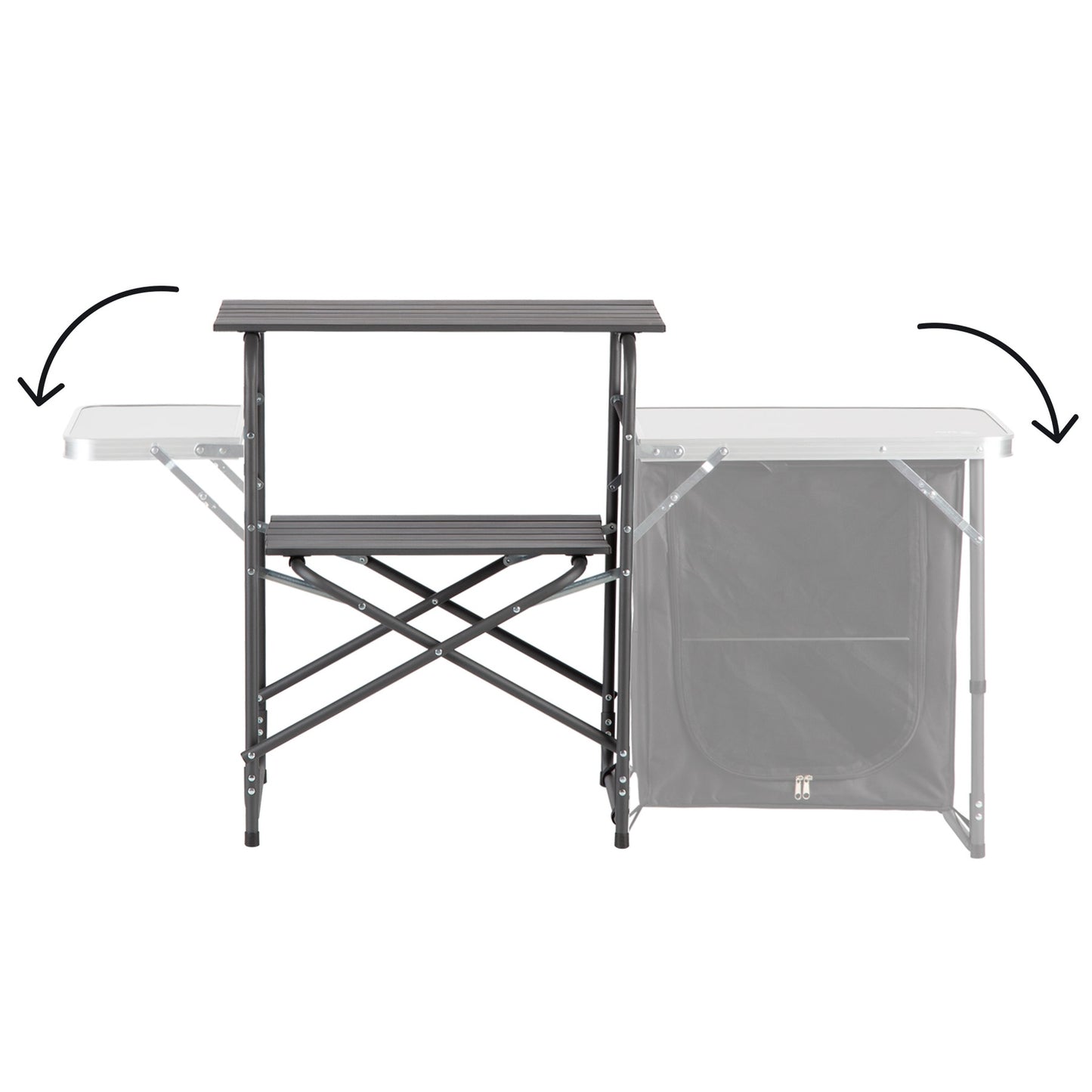 Camping Cupboard, Compact Folding Storage Unit