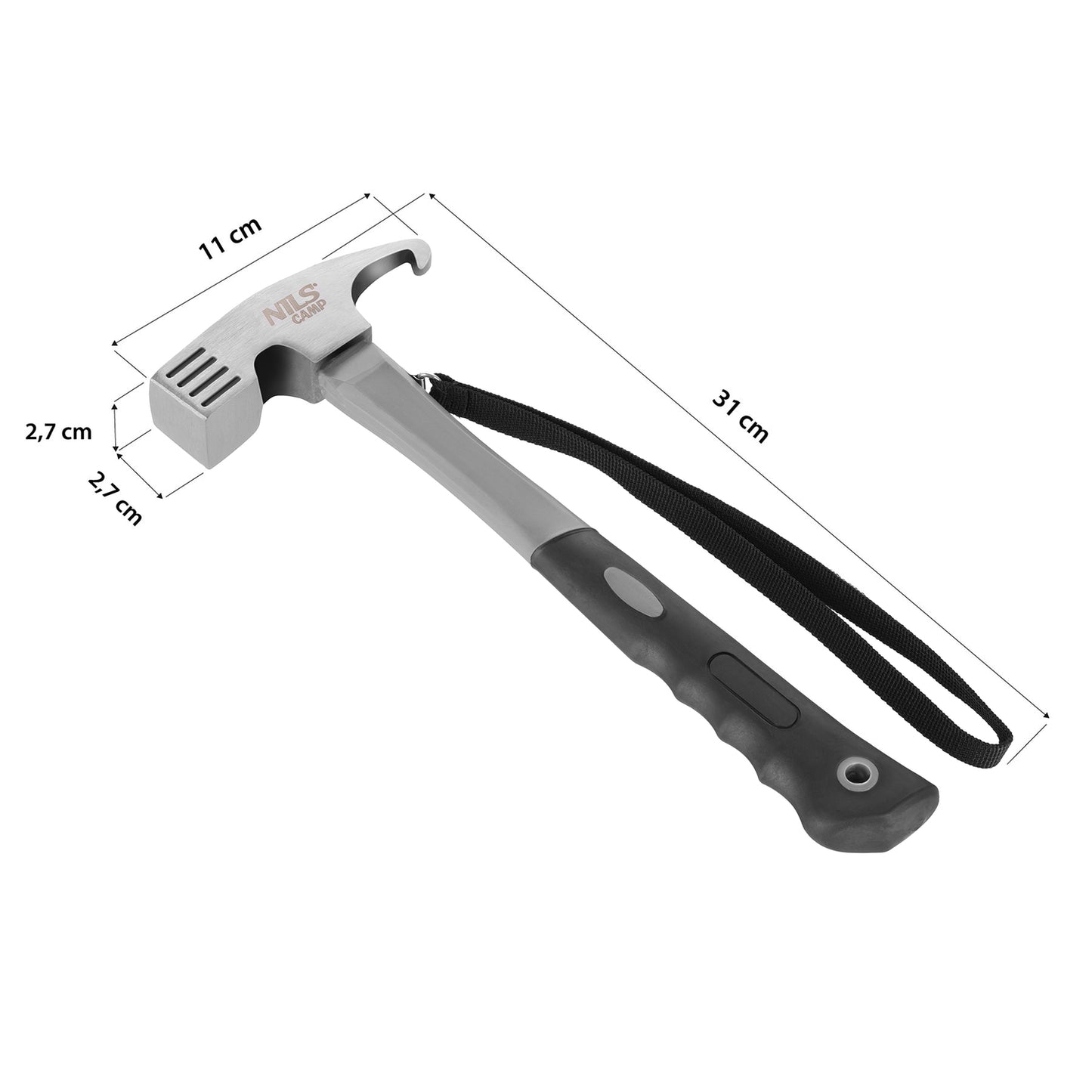 Camping Hammer, Lightweight, Durable Steel