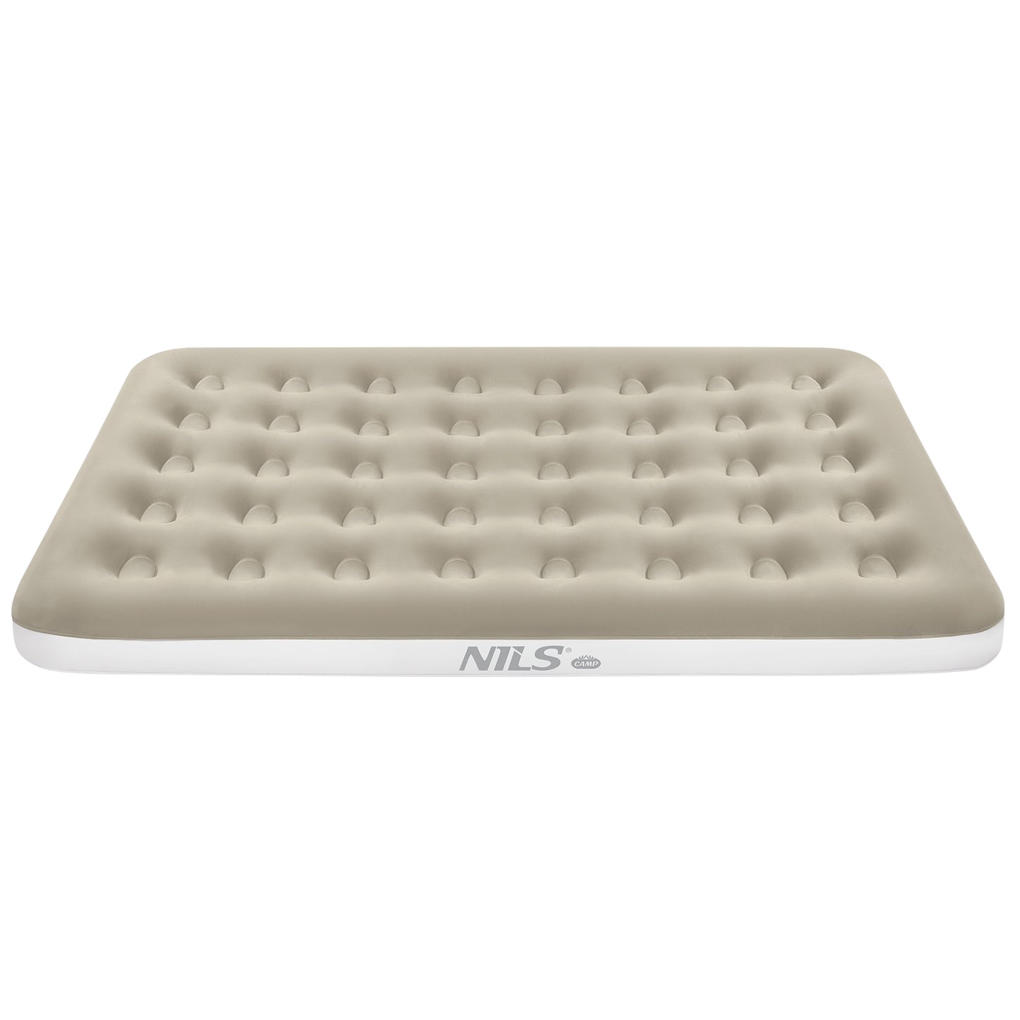 Camping Mattress, 191x137x22 cm, Beige