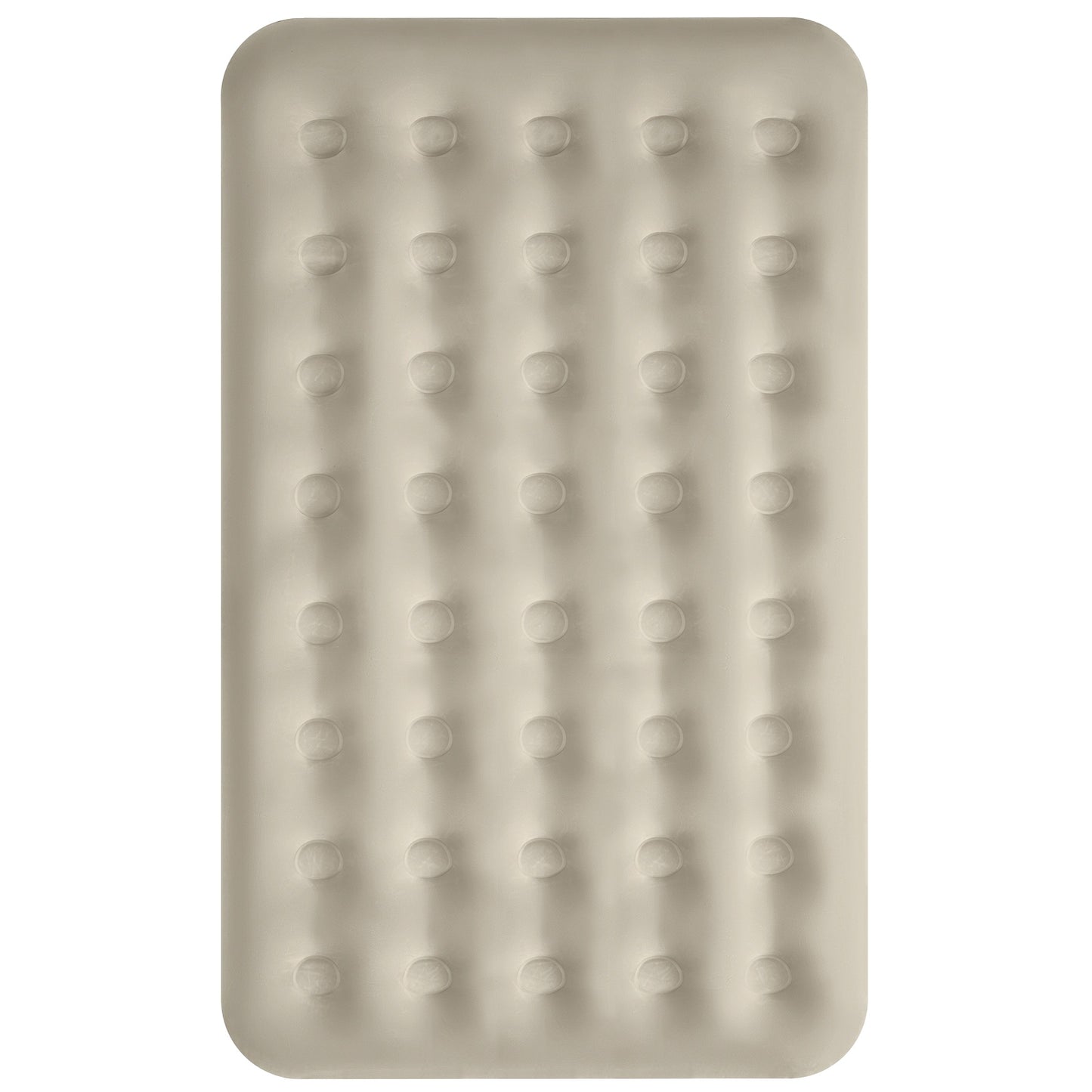 Camping Mattress, 191x137x22 cm, Beige