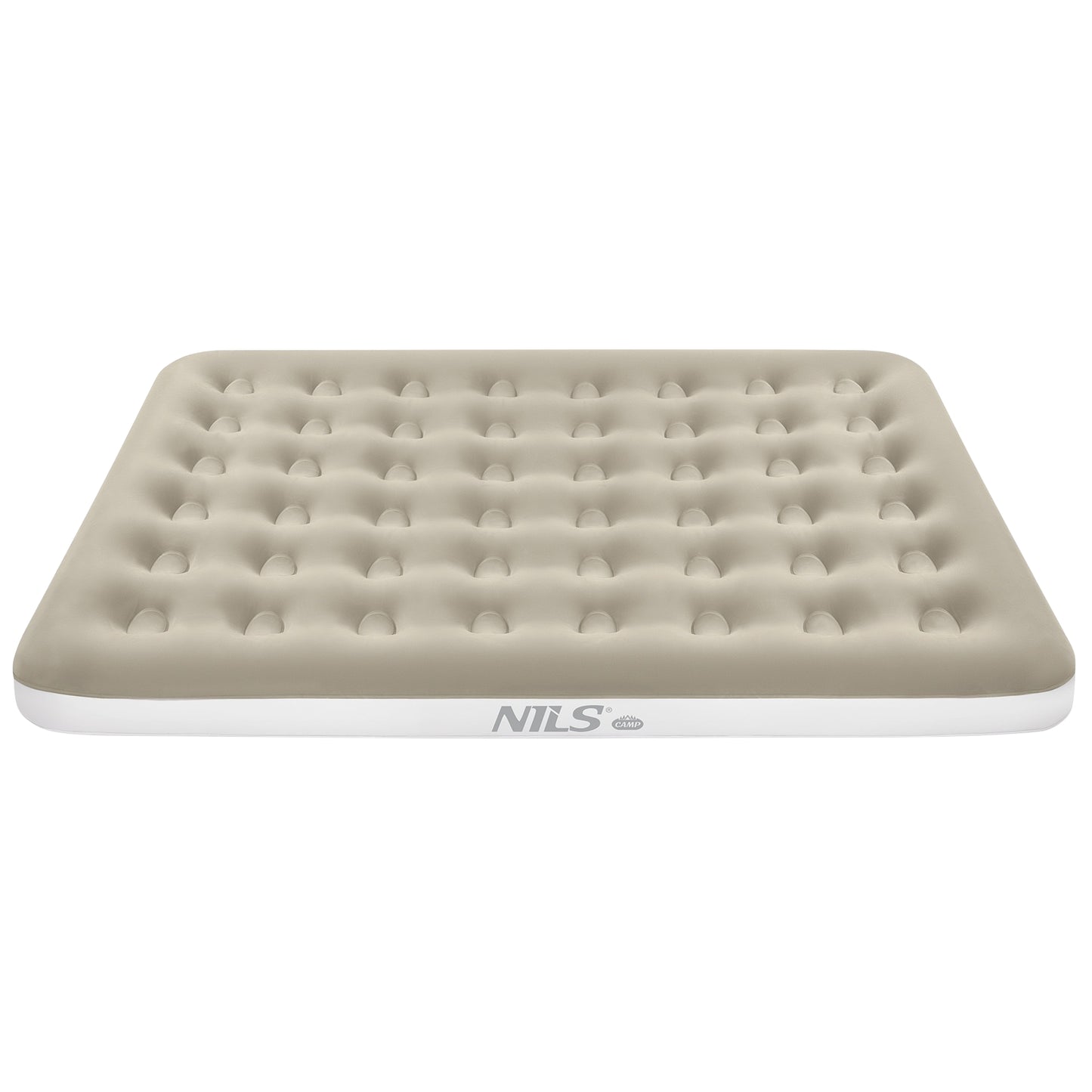 Camping Mattress, 203x152x22 cm, Beige