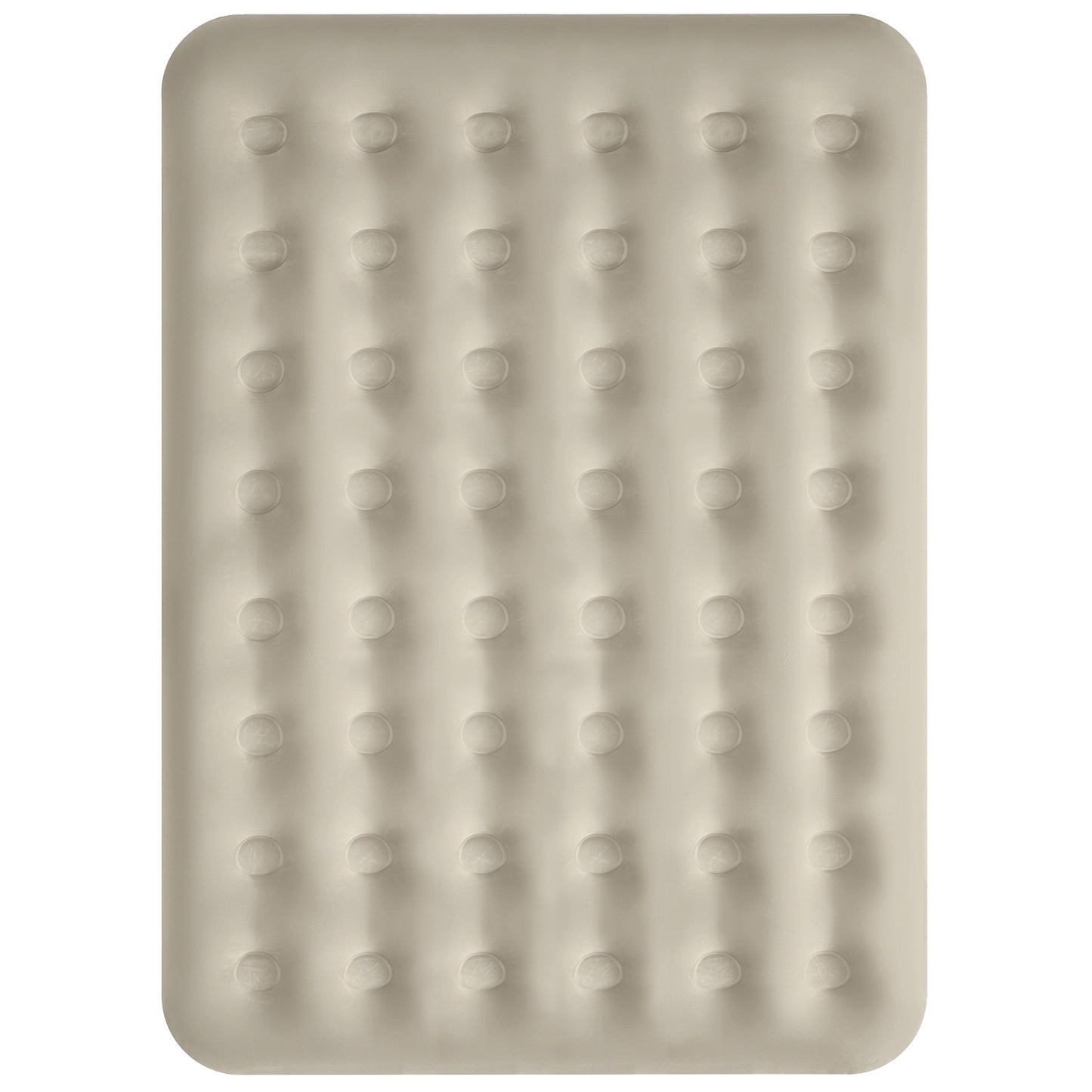 Camping Mattress, 203x152x22 cm, Beige