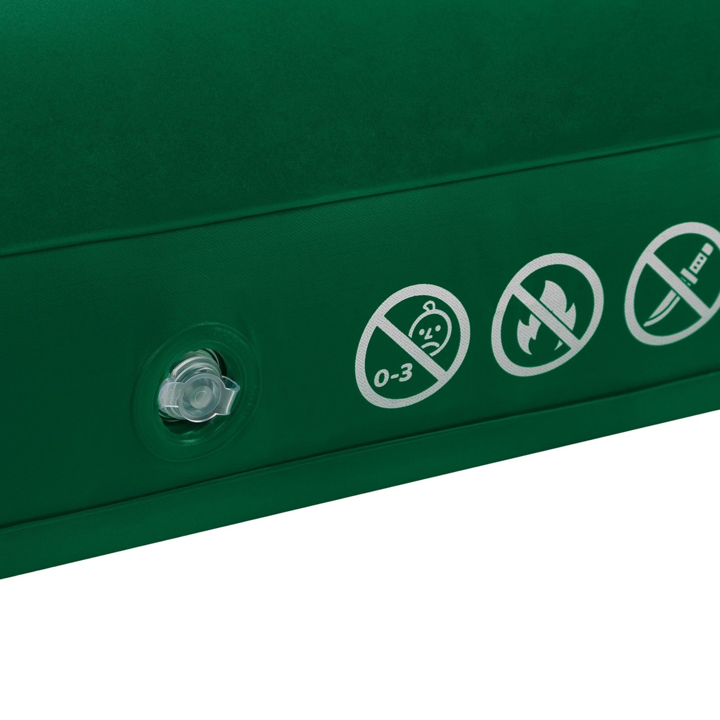 Camping Mattress 203x152x22 cm, Green