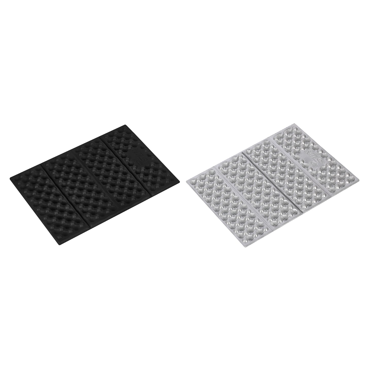 Camping Seating Mat, Aluminum Bolster, 40 cm, Black