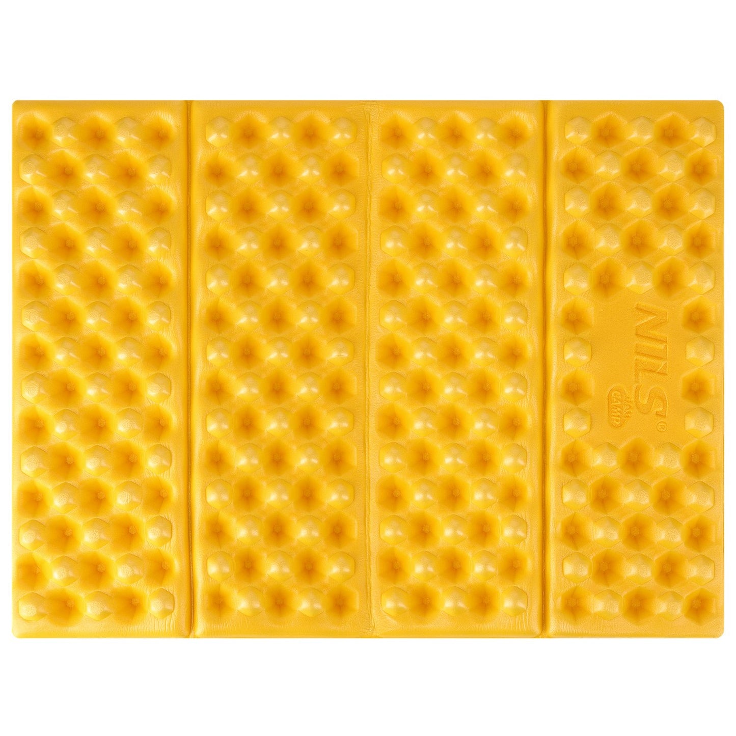 Camping Seating Mat, Aluminum Bolster, 40 cm, Yellow