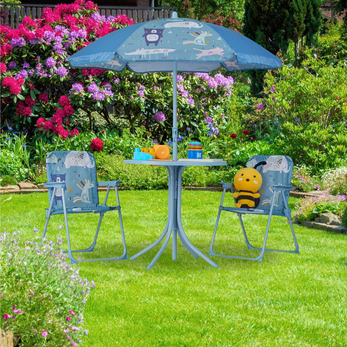 Camping Seating group for children with parasol