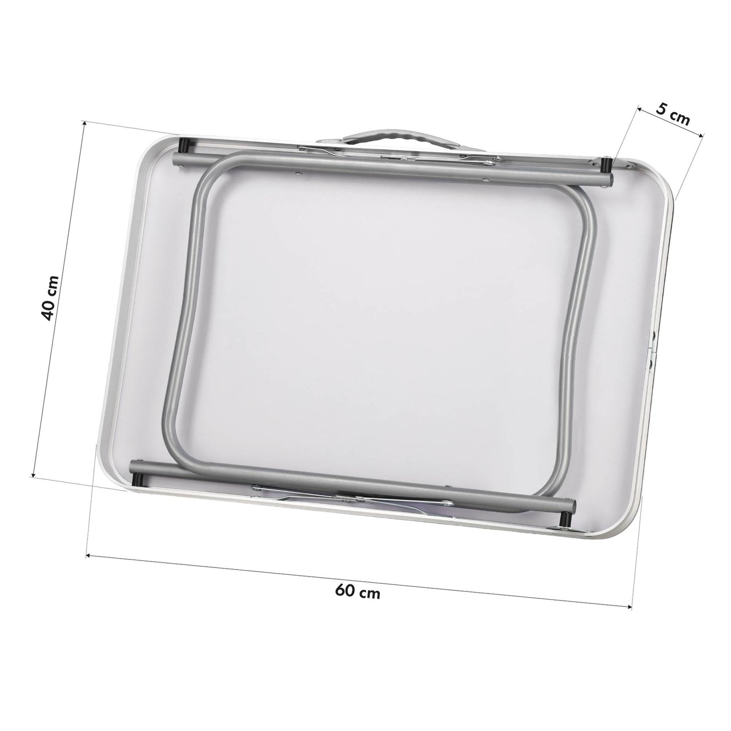 Camping Table, 60x40x50 cm, Blue, Portable