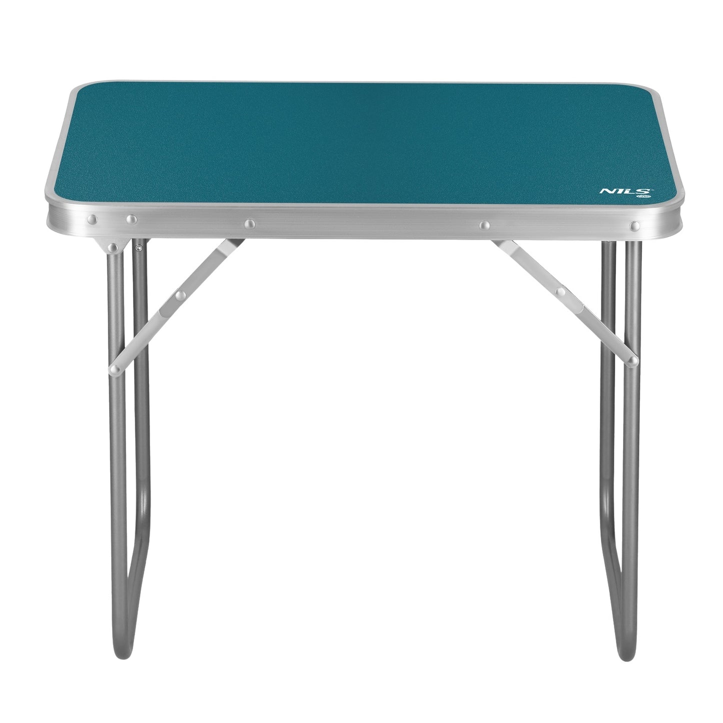 Camping Table, 60x40x50 cm, Blue, Portable