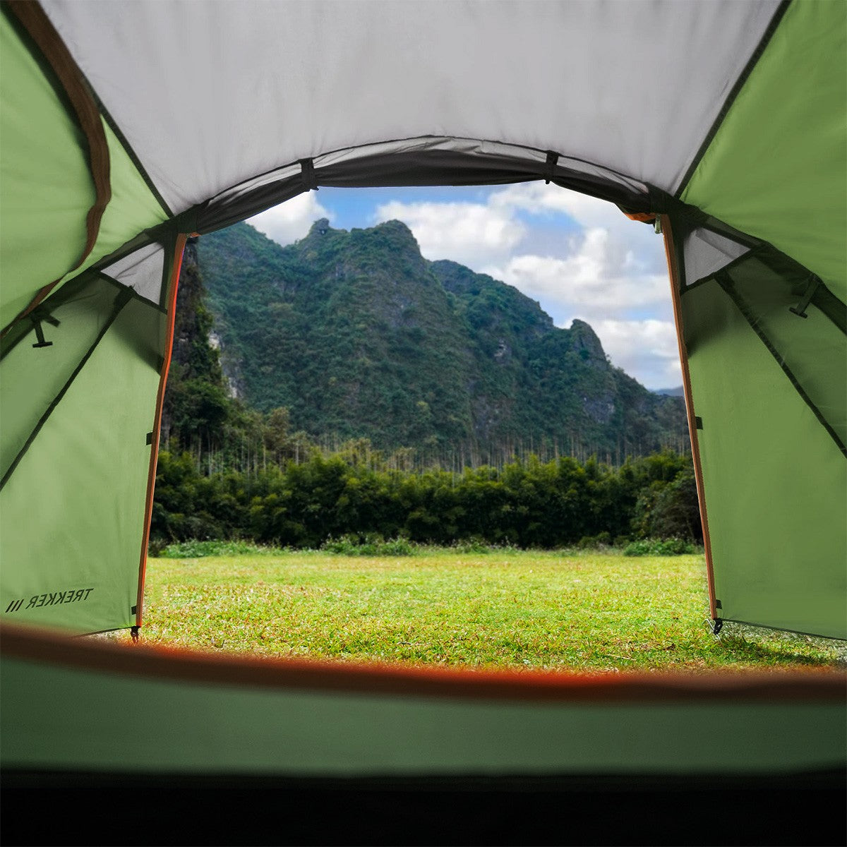 Camping Tent, 3-Person, Lightweight, Easy Setup