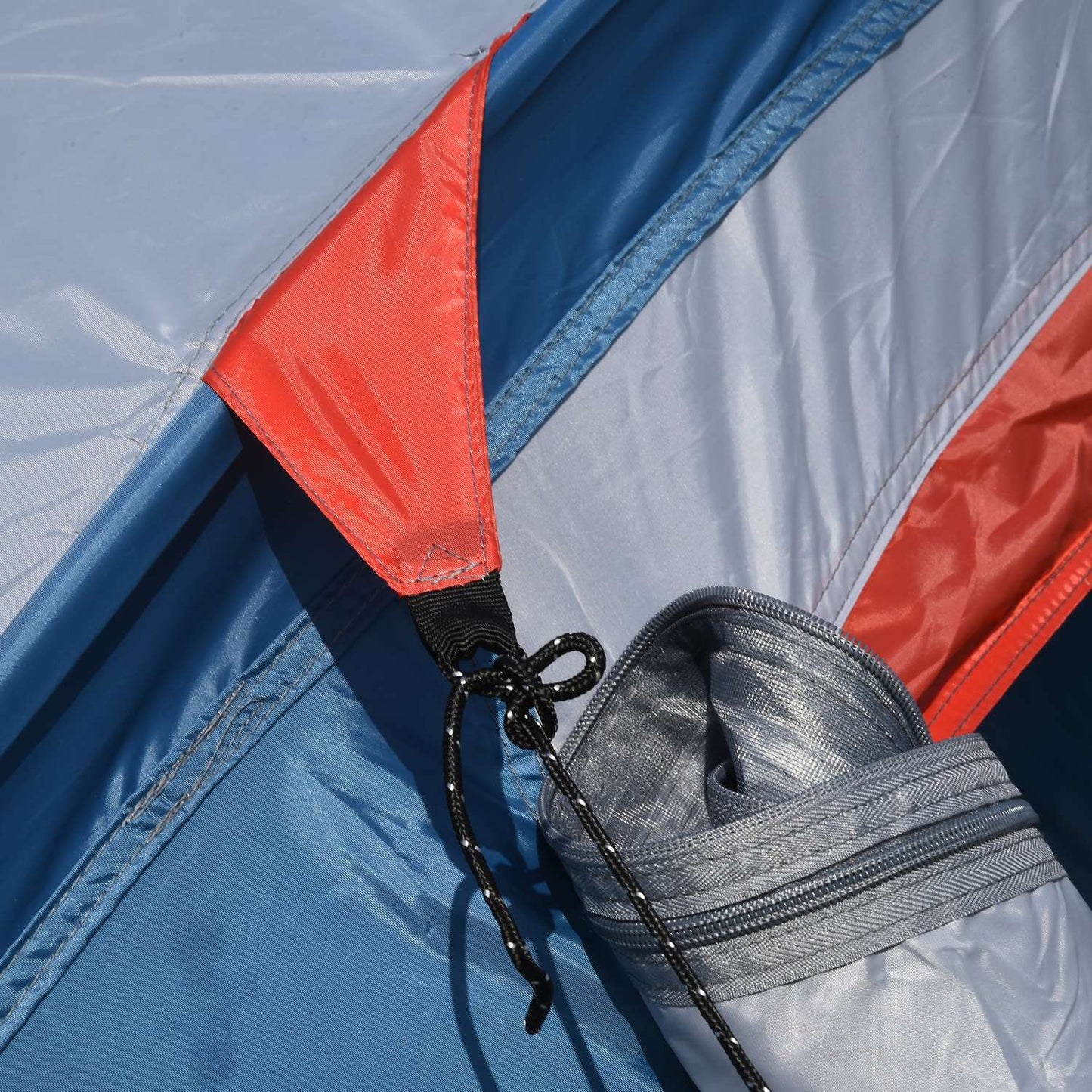 4-person camping tunnel tent, UV protection, waterproof