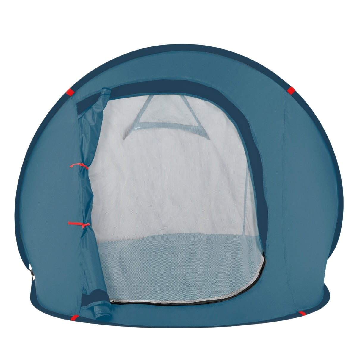 Camping Tent, Blue, 4-Person, Waterproof