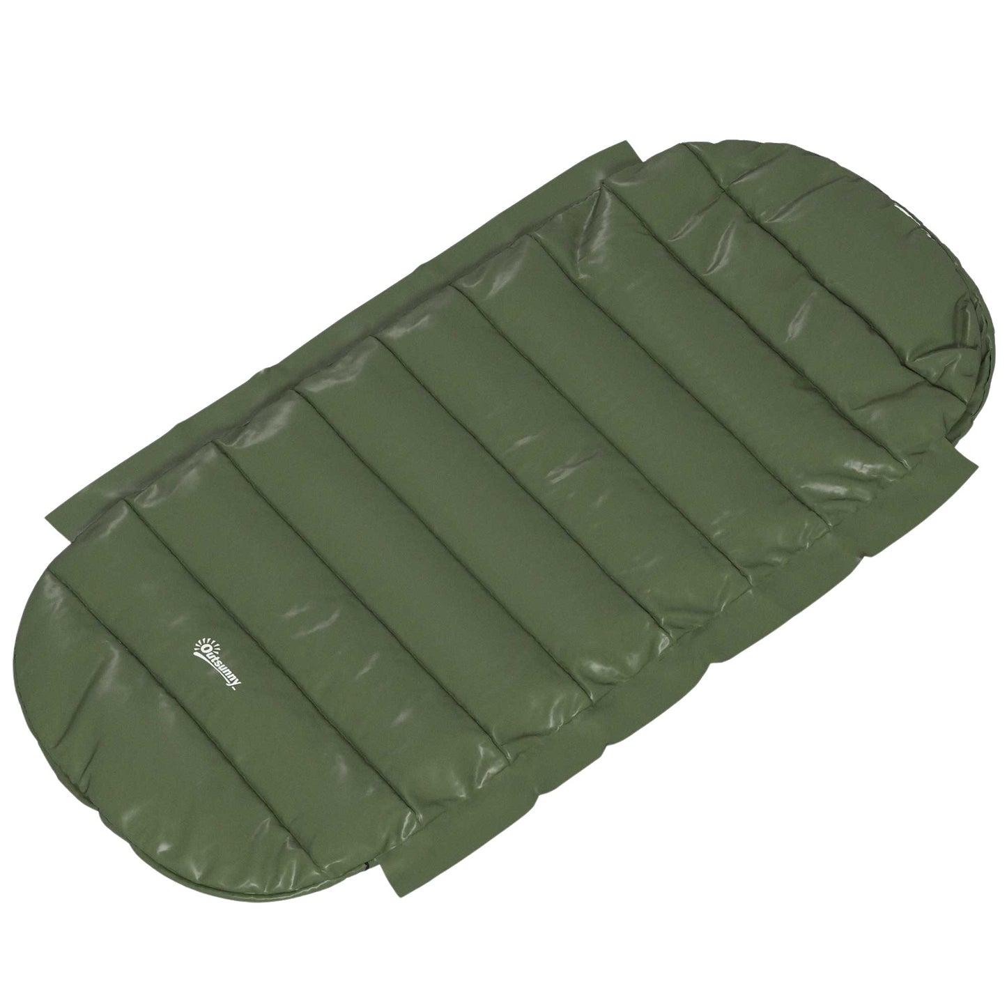 Camping blanket sleeping bag - 4 seasons, foldable, green