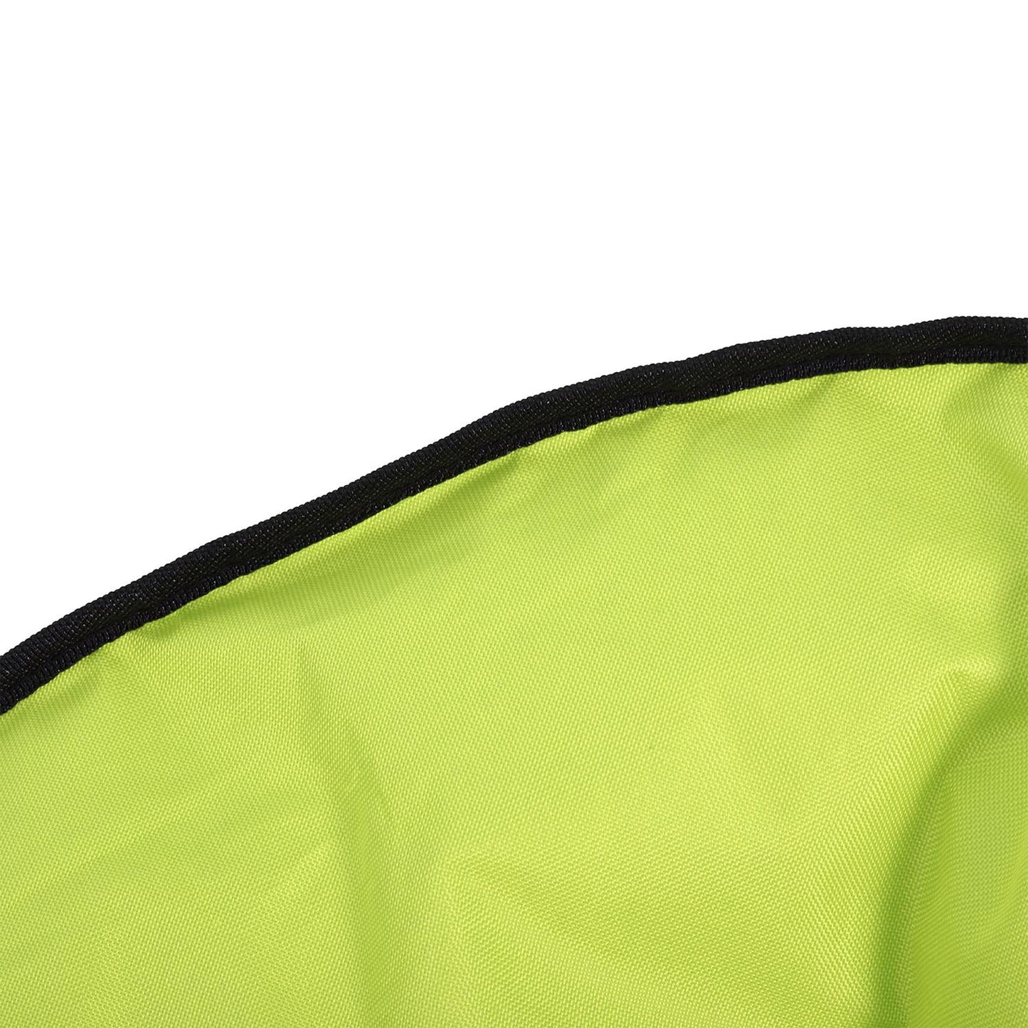 Folding outdoor camping chair, padded up to 120 kg, yellow