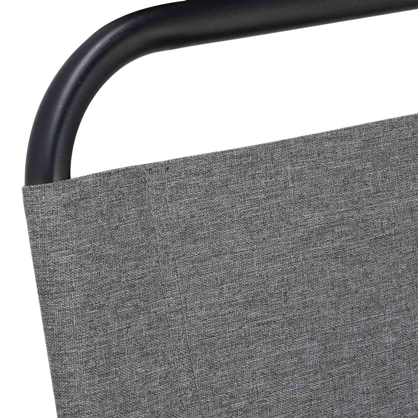 Camping stool with backrest