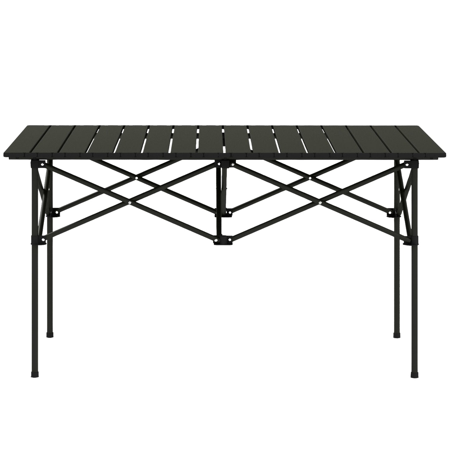 Camping table - aluminium, foldable, light, 2-person