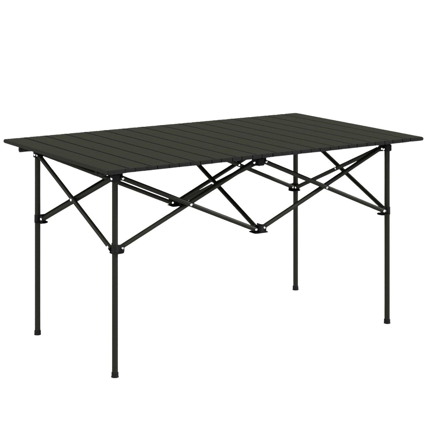 Camping table - aluminium, foldable, light, 2-person