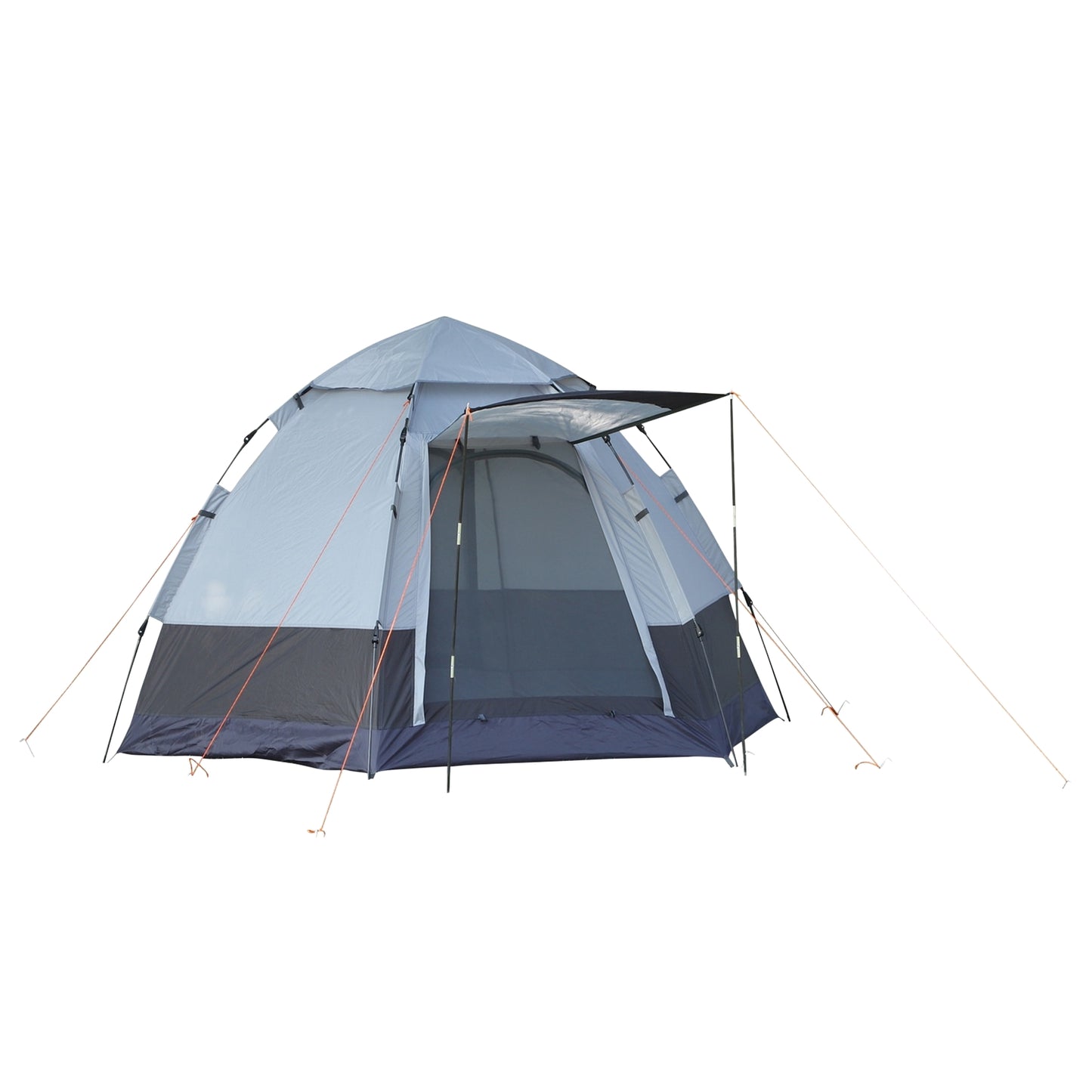 Camping tent for 3-4 people - Easy installation, waterproof