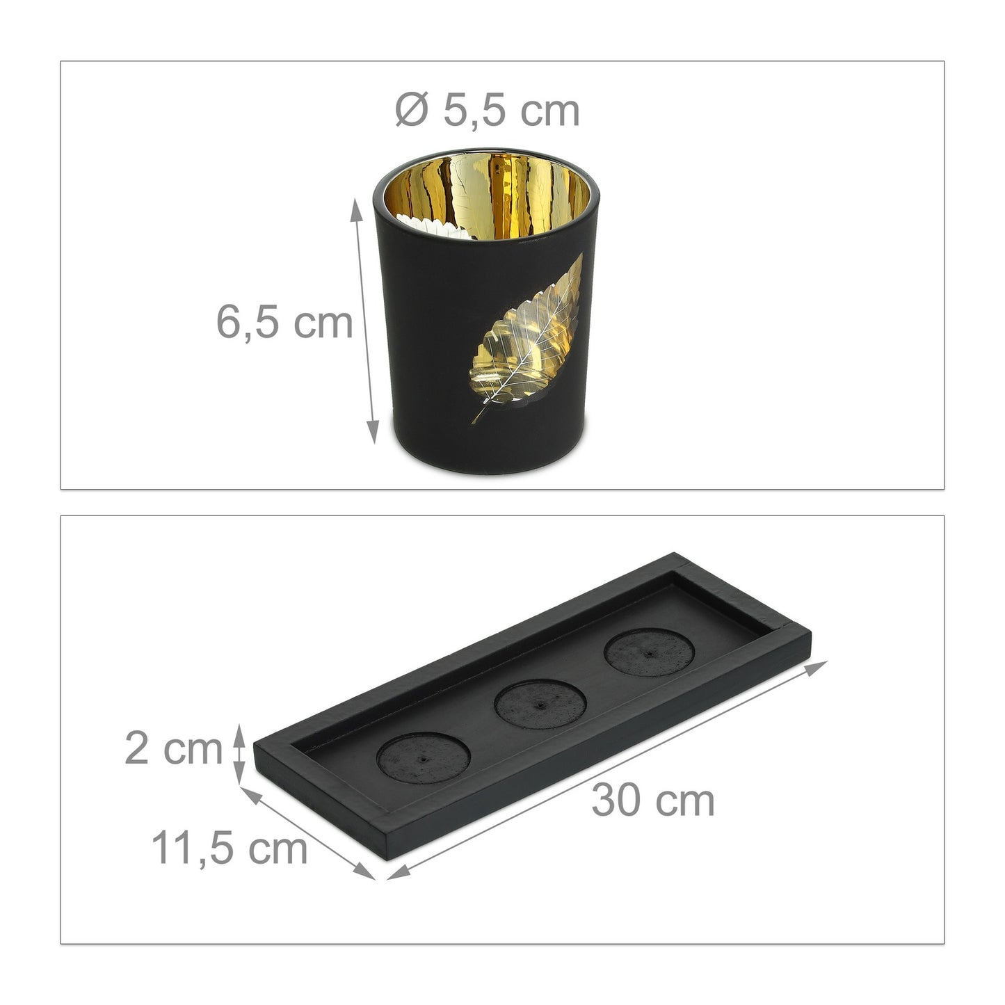 Candlestick for tealights