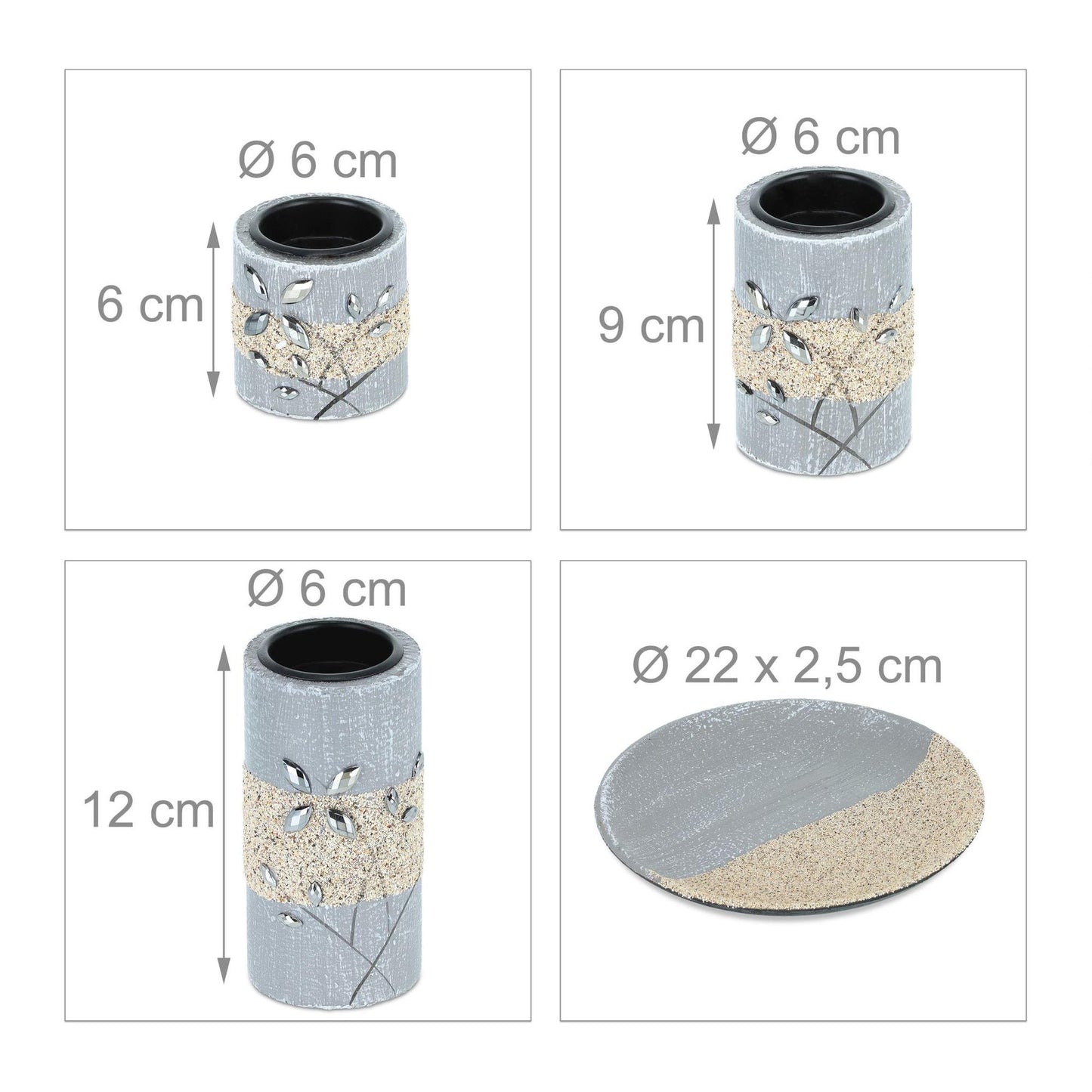 Candlestick for tealights