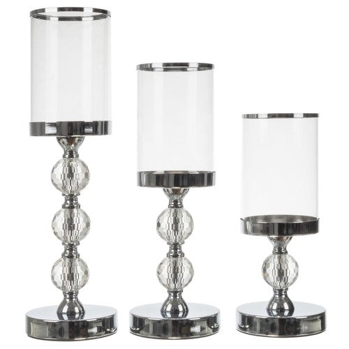 Candlestick-lantern set of 3 pcs. Ruhhy 22314