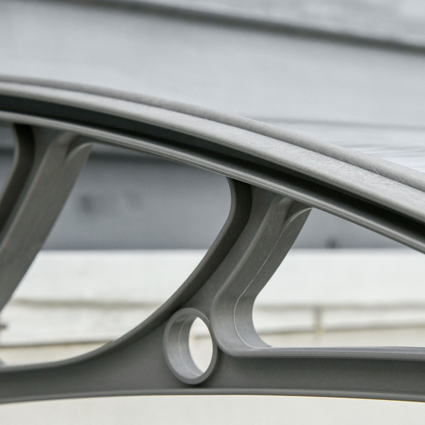 Front door canopy 100x75 cm UV & weather protection