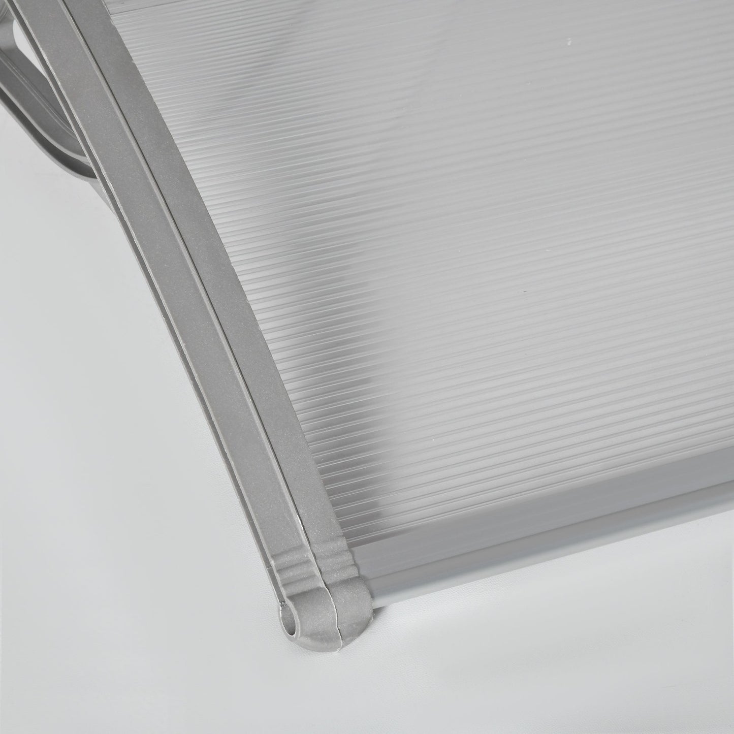 Front door canopy 100x75 cm UV & weather protection