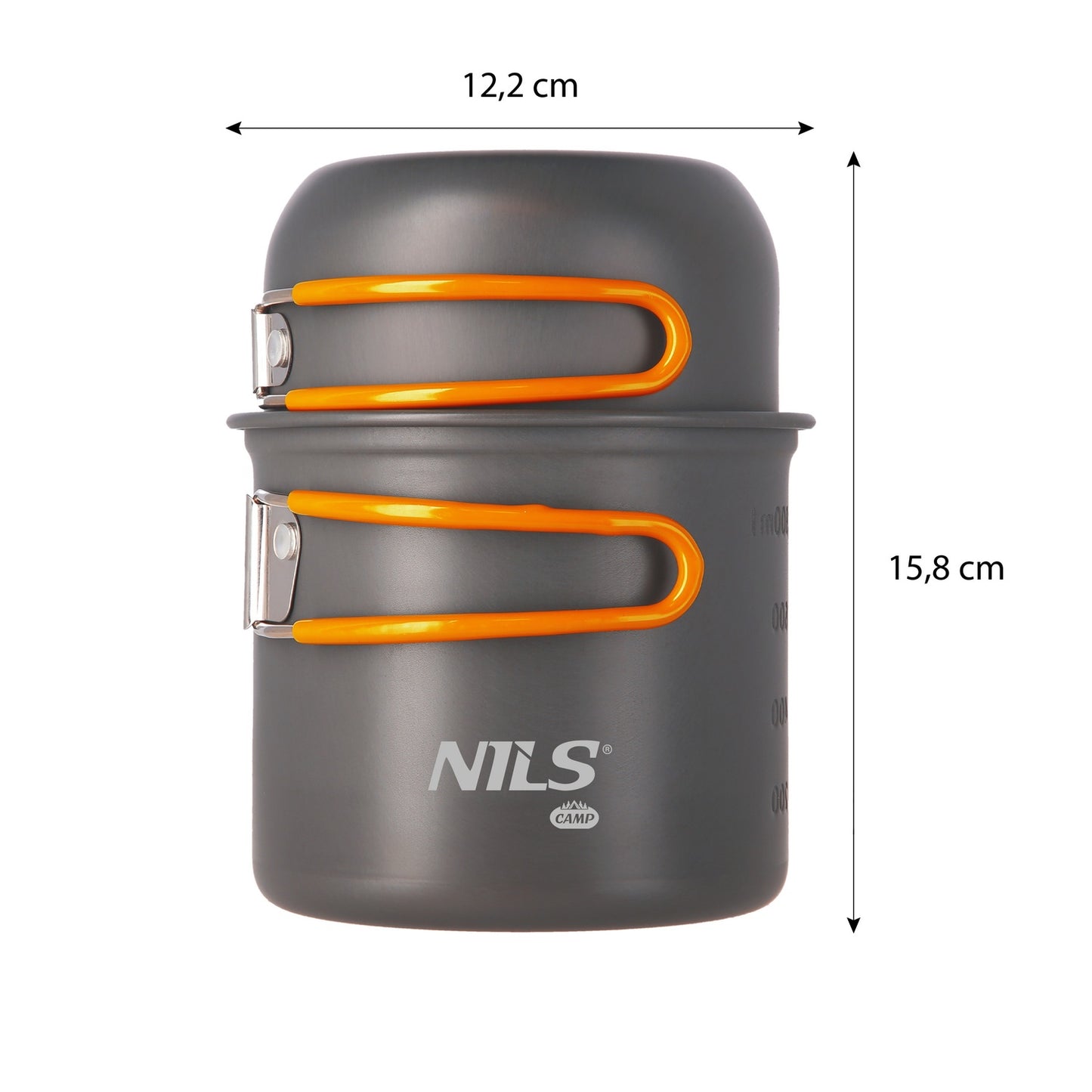 Canteen Set with Cup and Lid, Stainless Steel