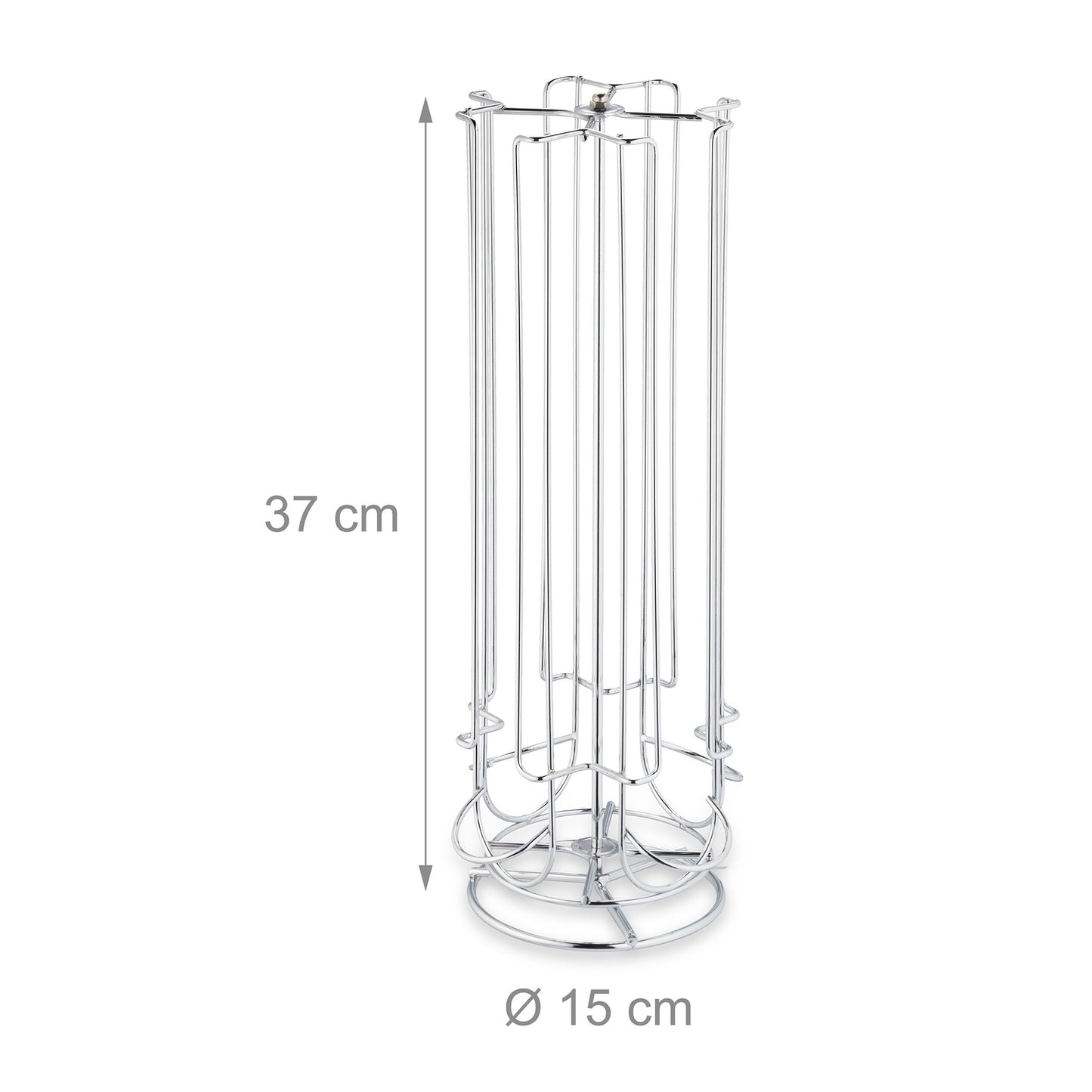 Capsule holder for 28 Dolce Gusto capsules