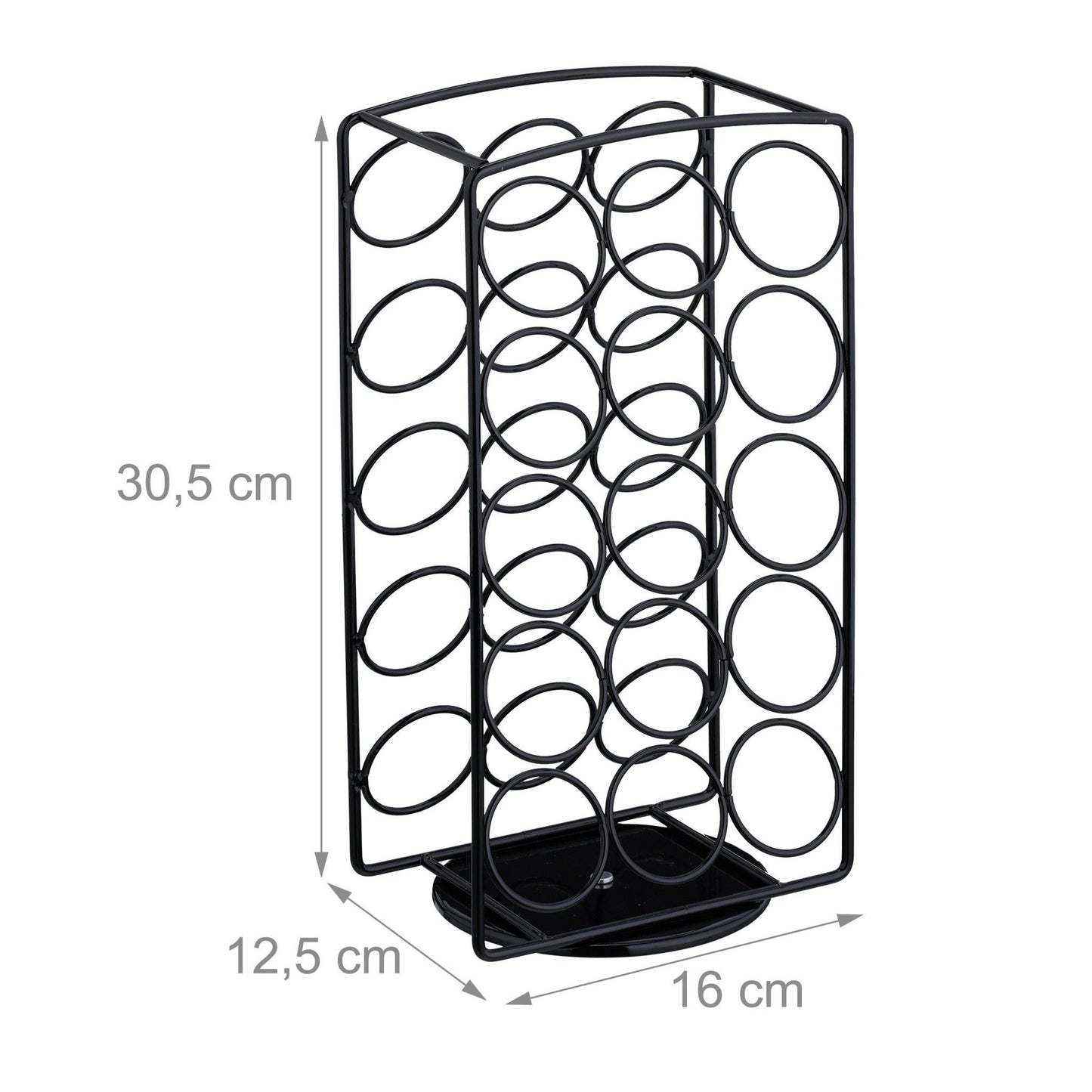 Capsule stand for 30 K-cups