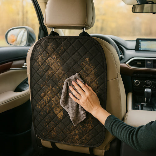 Car Seat Back Cover – Waterproof, Universal Fit