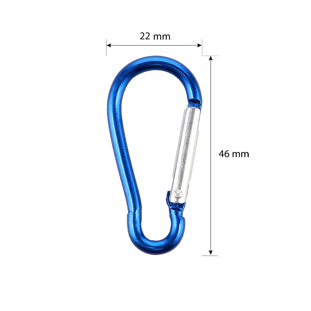 Carabiner Set, 6 Pcs – Durable and Lightweight