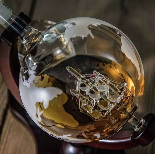 Carafe - globe - Malatec 22553 whiskey set