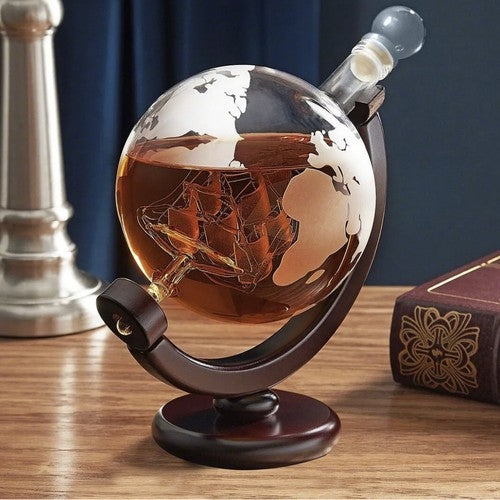 Carafe - globe - Malatec 22553 whiskey set