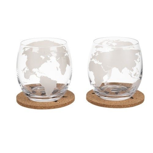 Carafe - globe - Malatec 22553 whiskey set