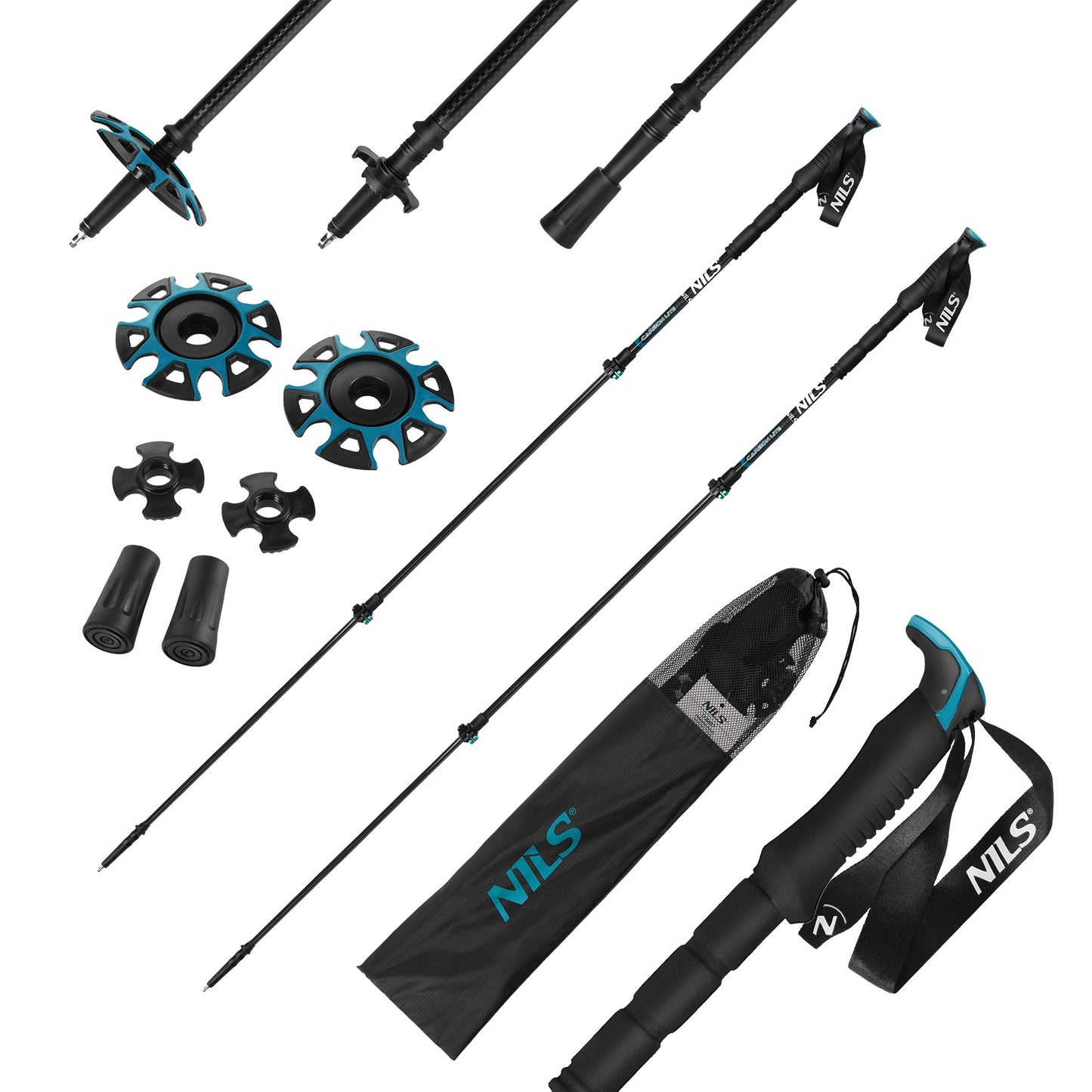 Carbon Fibre Trekking Poles – Lightweight, Durable