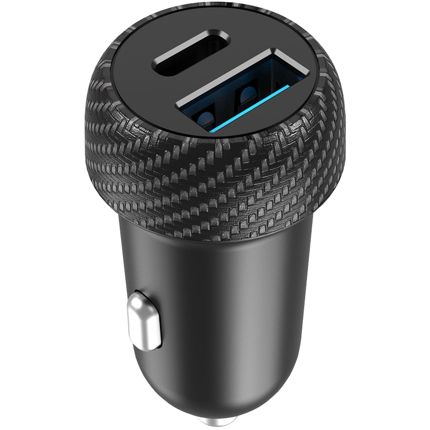 Car charger 1xUSB-C PD 1xUSB-A 45W