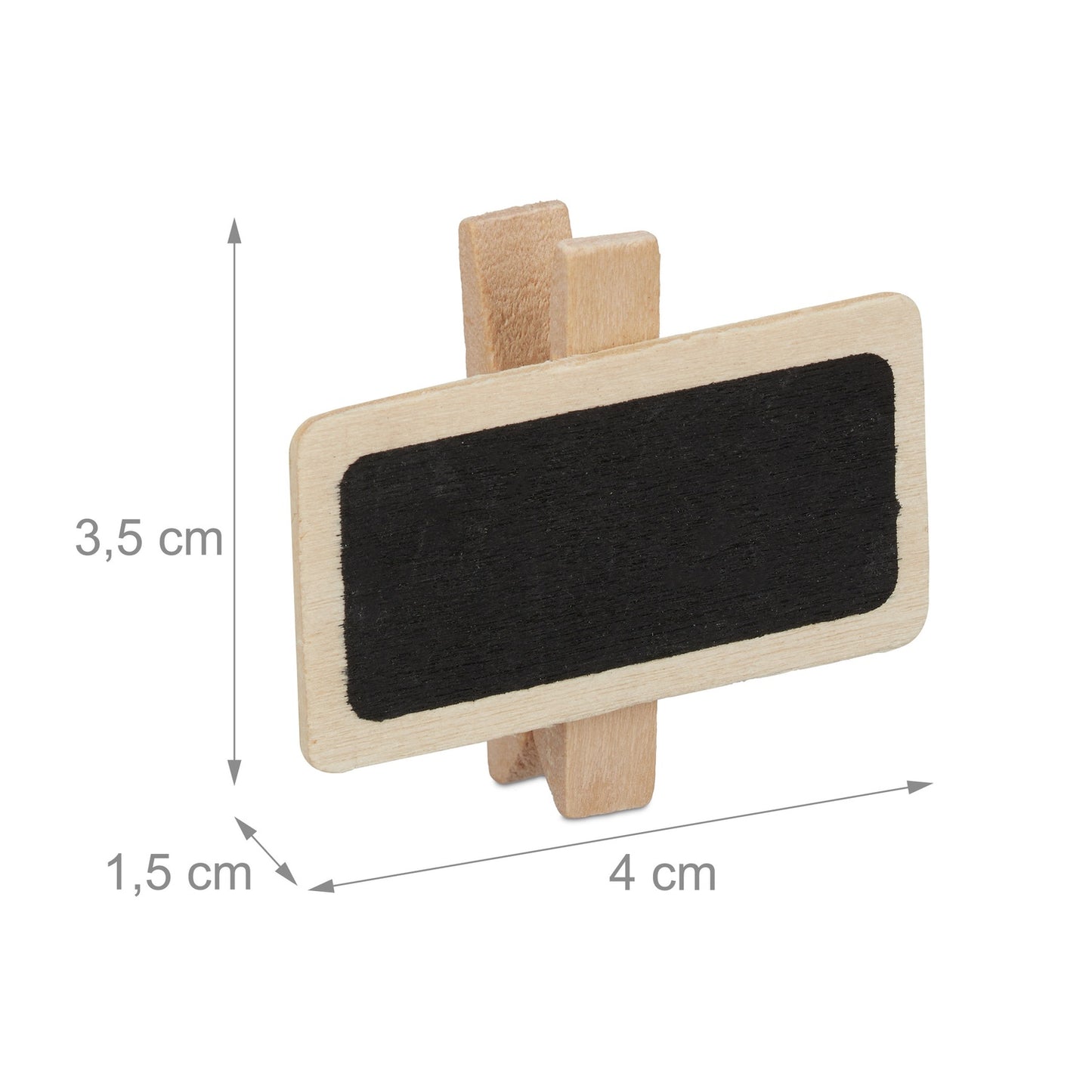 Cardboard clips for labeling