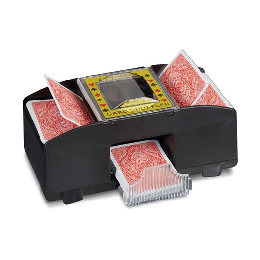 Card shuffler 2 decks