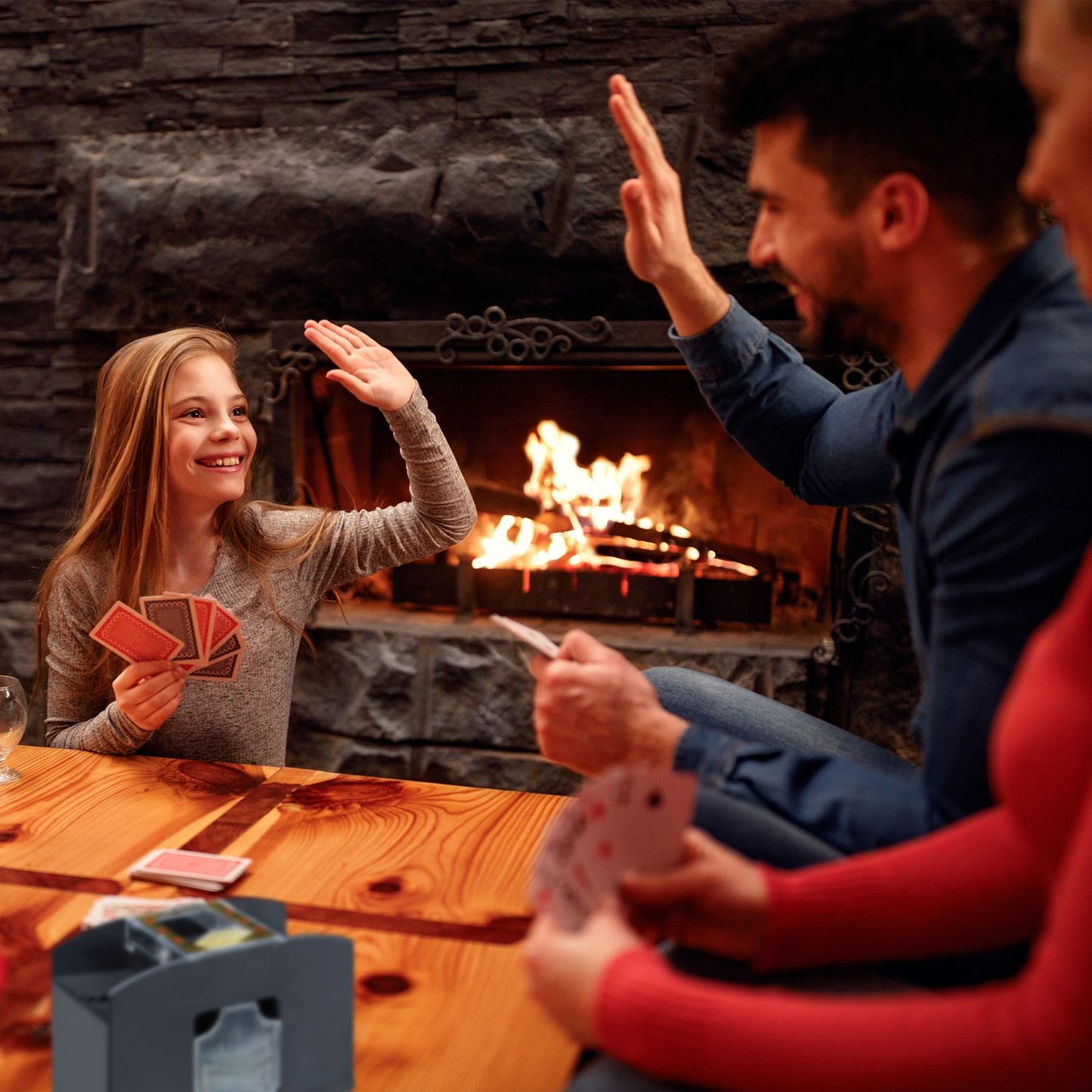 Card shuffler 4 decks