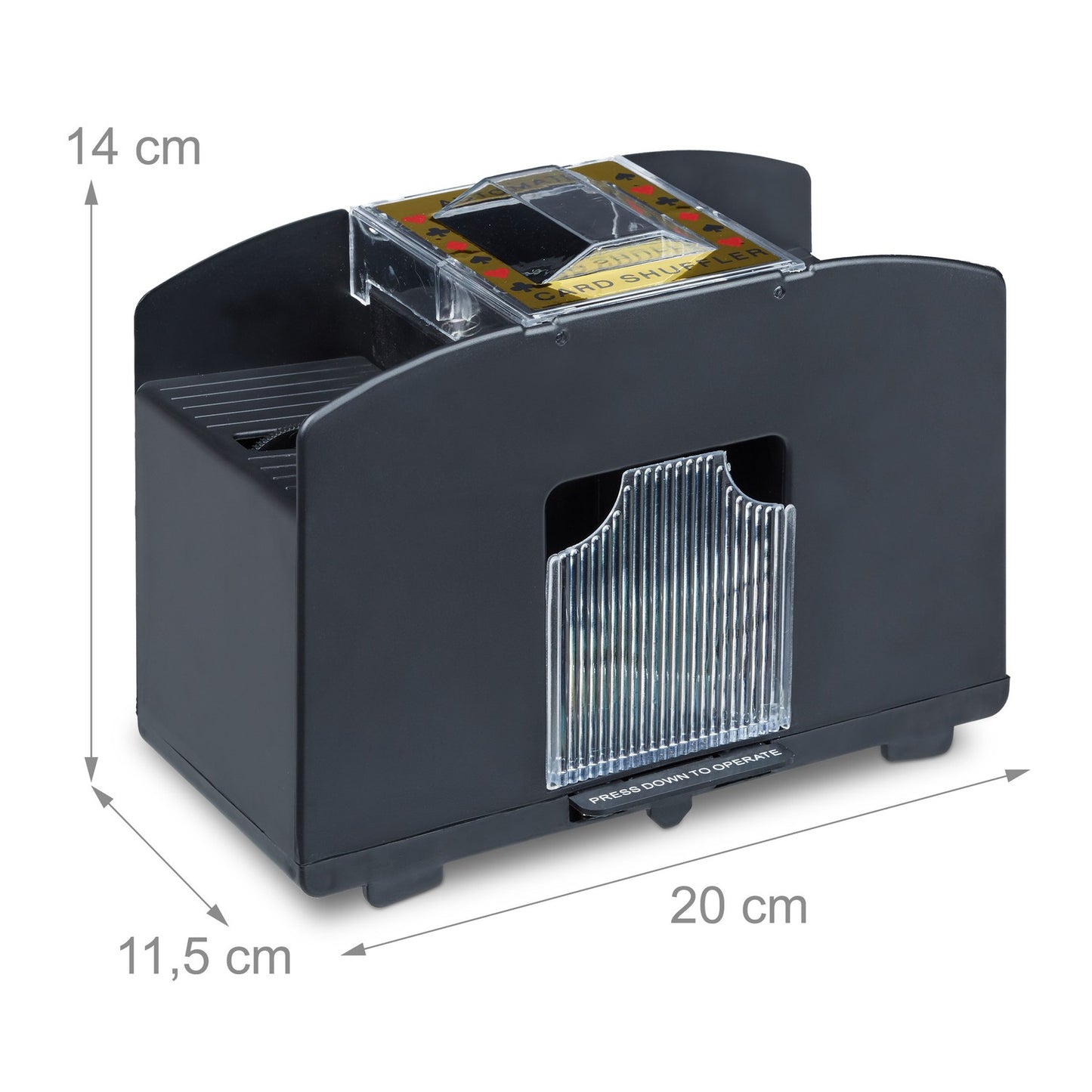 Card shuffler 4 decks