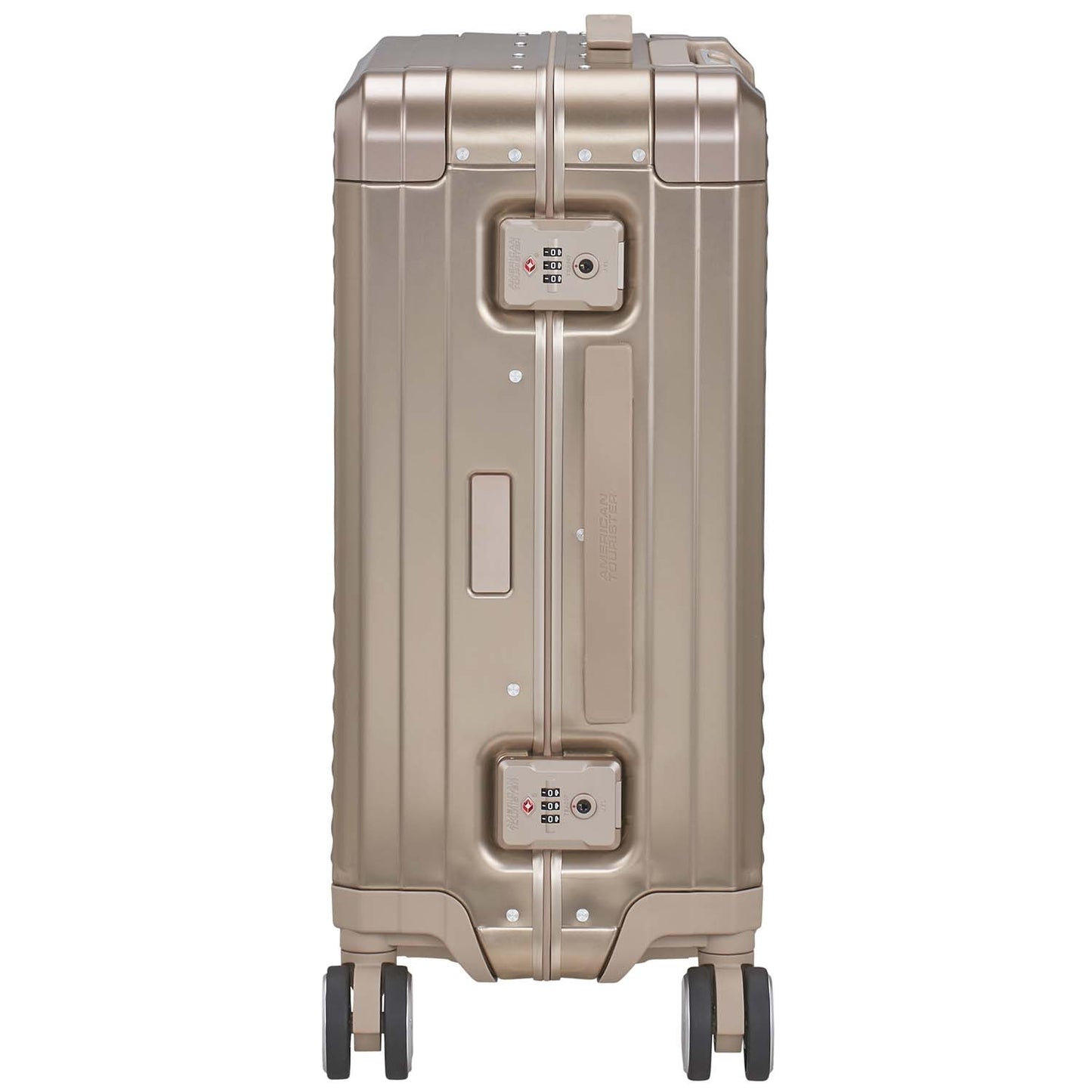 Carry-On Suitcase, Aluminum 55cm, Bronze