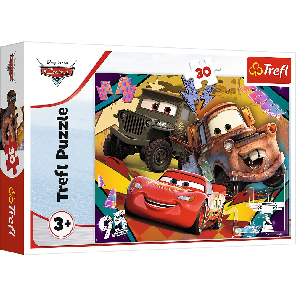 Cars Puzzle, 30 Pieces, Fun for Kids and Family