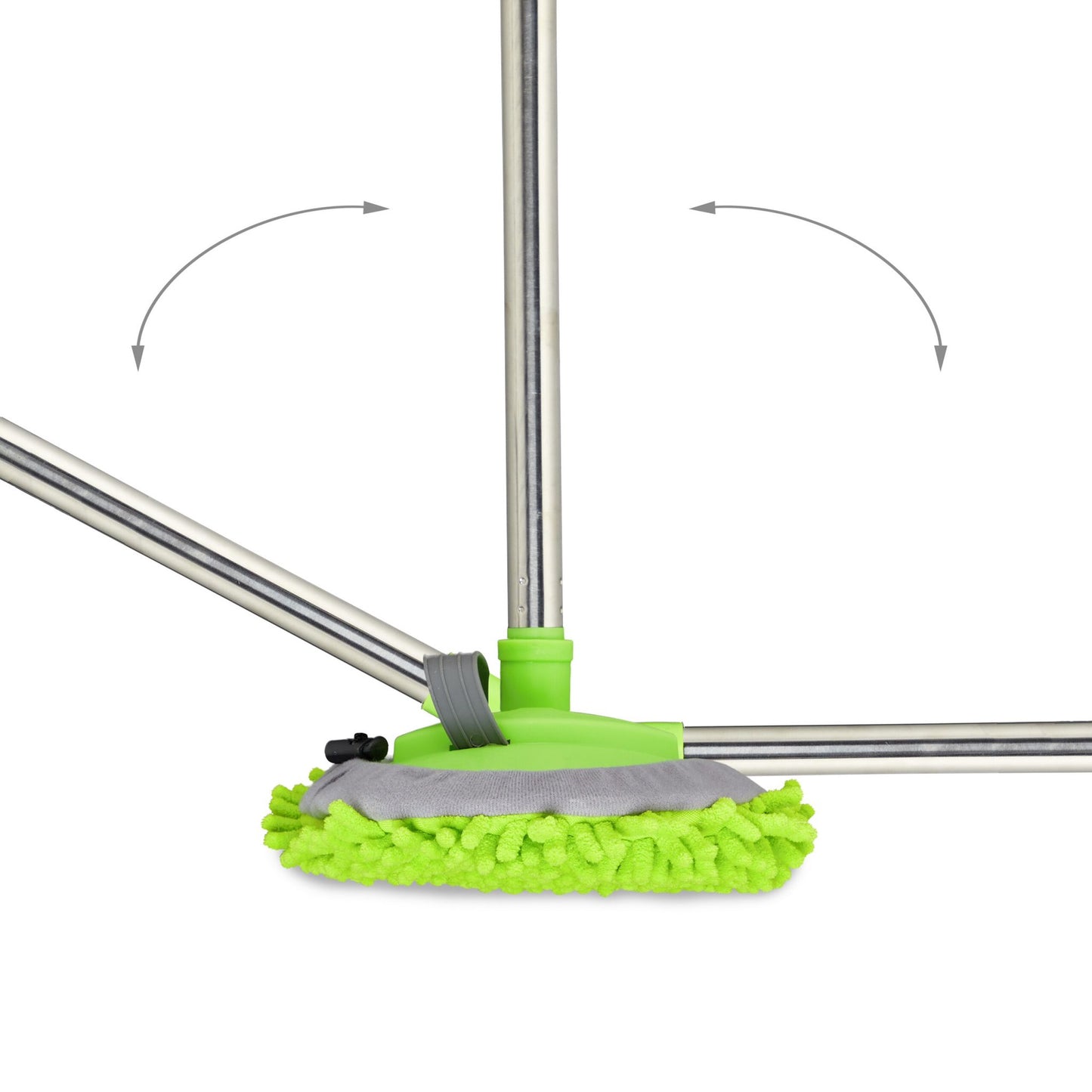 Car wash brush with telescopic handle