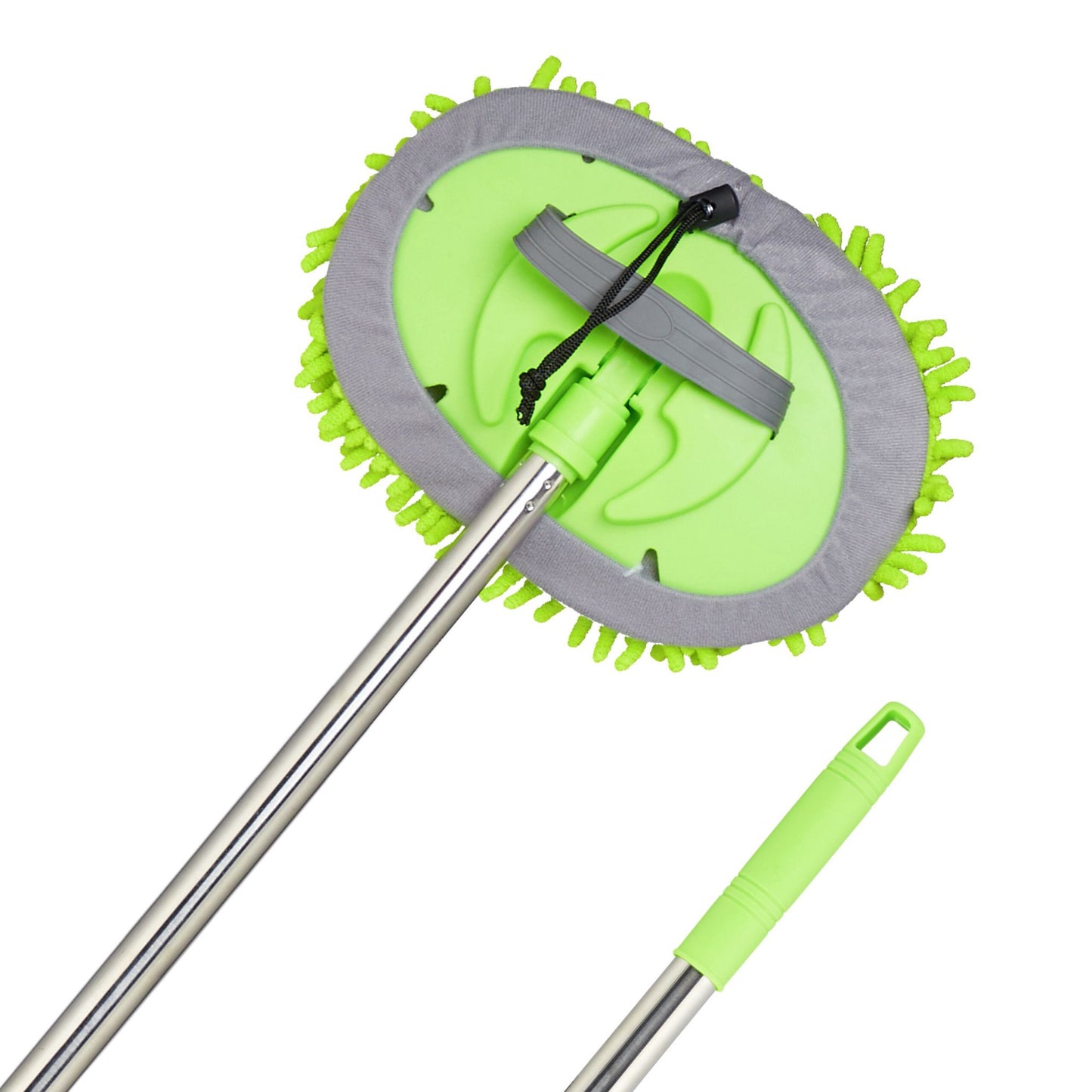 Car wash brush with telescopic handle